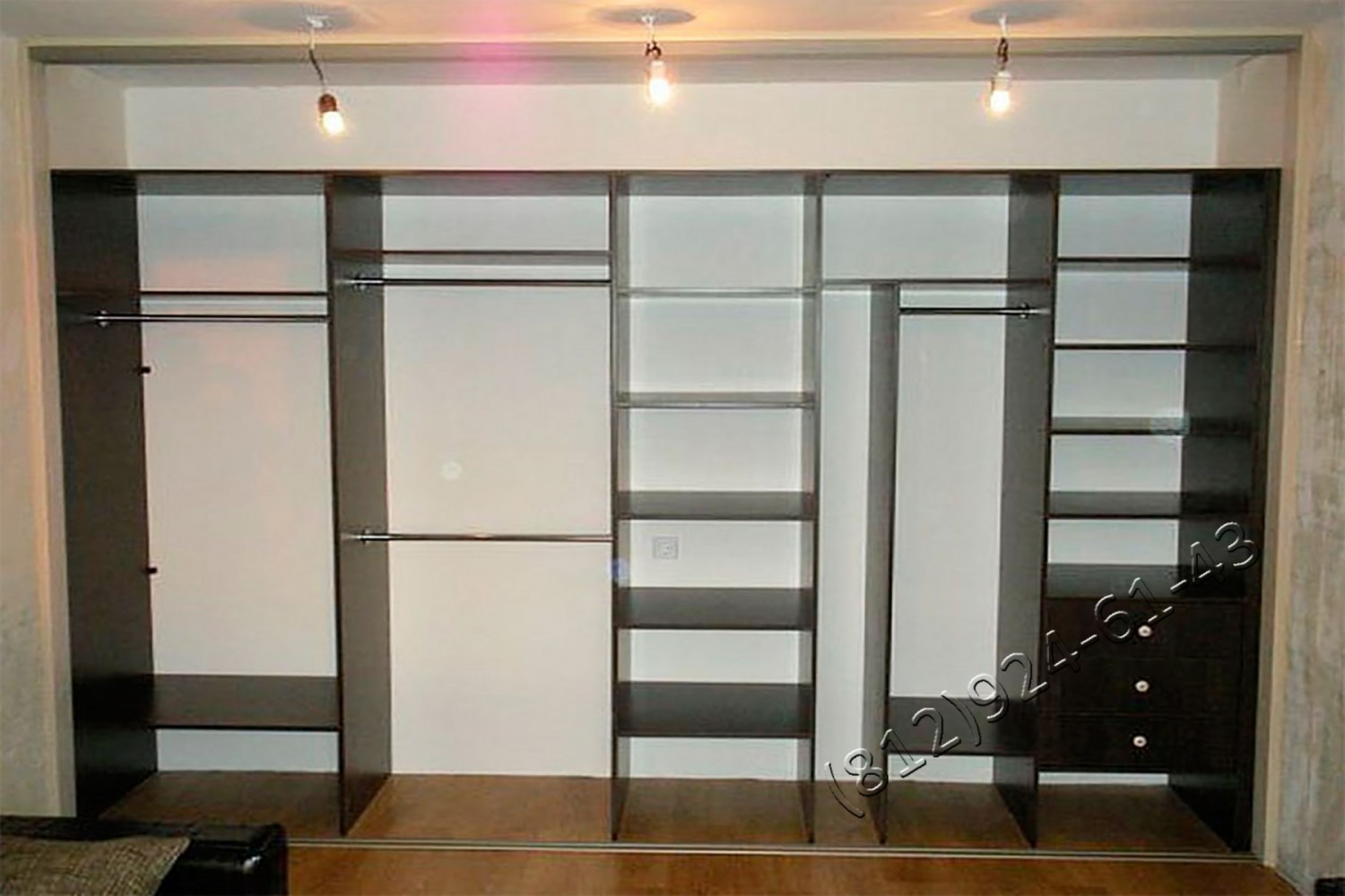 гардеробный шкаф 3 метра